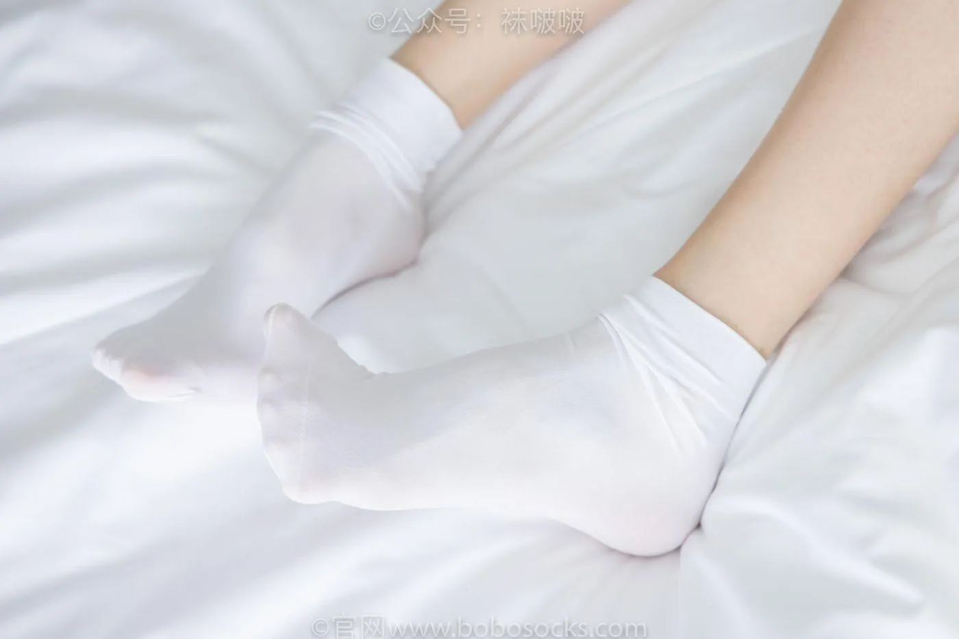 [BoBoSocks袜啵啵]NO.033 稚予-贝壳头、天鹅绒黑袜、天鹅绒白袜 [154P]插图7
